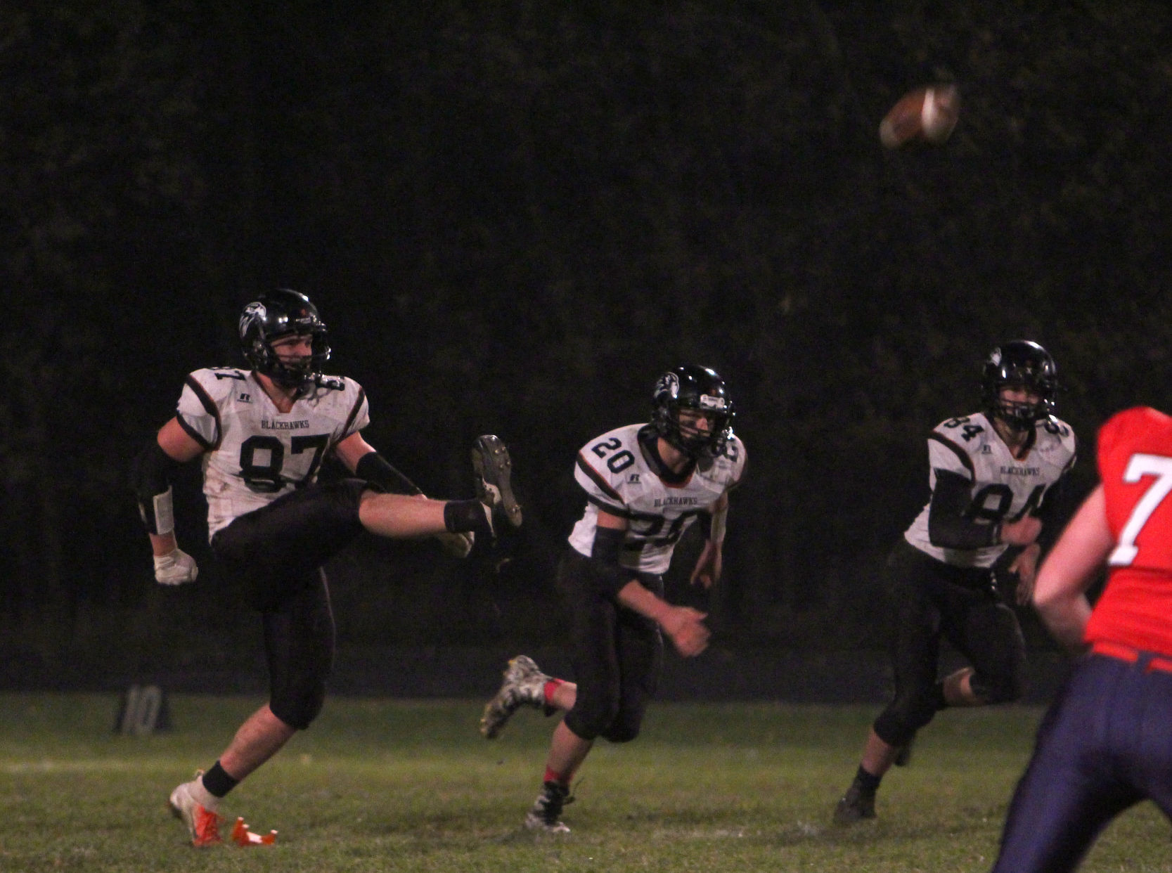 Bloomer football at Spencer/Columbus 10-26-18